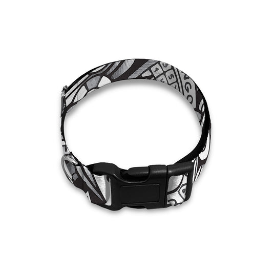 Cartoon Casino Card Pattern Print Dog Collar