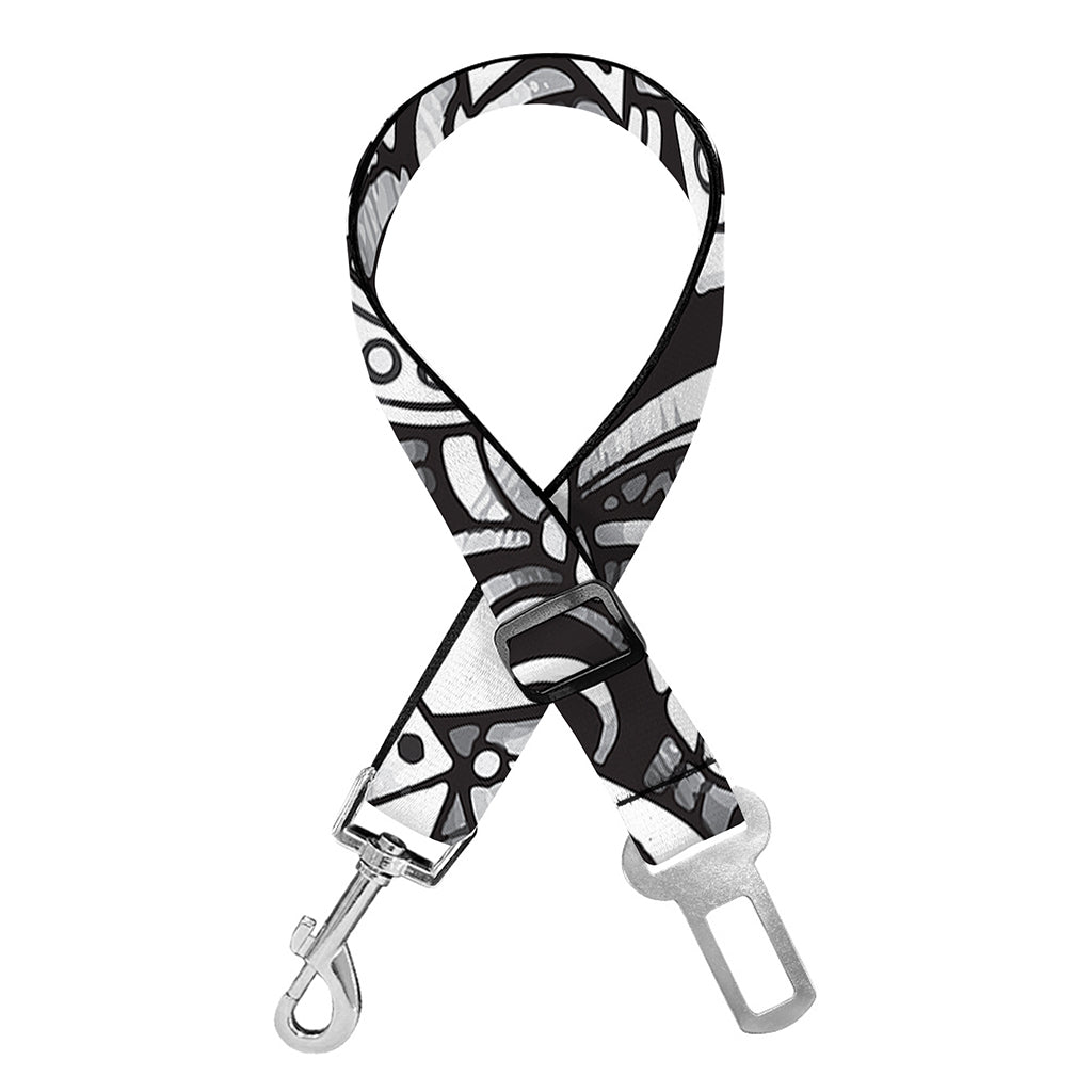 Cartoon Casino Card Pattern Print Dog Seat Belt