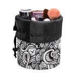 Cartoon Casino Card Pattern Print Drawstring Makeup Bag