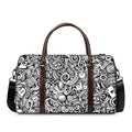 Cartoon Casino Card Pattern Print Duffel Bag