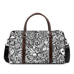 Cartoon Casino Card Pattern Print Duffle Bag