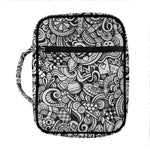 Cartoon Casino Card Pattern Print Front Pocket Bible Bag