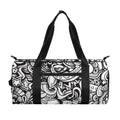 Cartoon Casino Card Pattern Print Gym Bag
