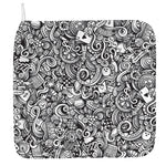 Cartoon Casino Card Pattern Print Hand Towel