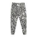 Cartoon Casino Card Pattern Print Jogger Pants
