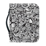 Cartoon Casino Card Pattern Print Leather Bible Cover