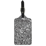 Cartoon Casino Card Pattern Print Luggage Tag