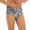Cartoon Casino Card Pattern Print Men's Briefs