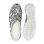 Cartoon Casino Card Pattern Print Mesh Casual Shoes