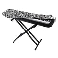 Cartoon Casino Card Pattern Print Piano Keyboard Cover