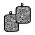 Cartoon Casino Card Pattern Print Pot Holders