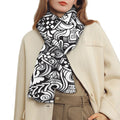 Cartoon Casino Card Pattern Print Scarf