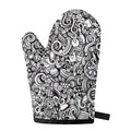 Cartoon Casino Card Pattern Print Single Oven Mitt