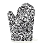 Cartoon Casino Card Pattern Print Single Oven Mitt