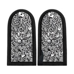 Cartoon Casino Card Pattern Print Skillet Handle Cover