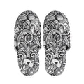 Cartoon Casino Card Pattern Print Slippers