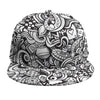 Cartoon Casino Card Pattern Print Snapback Cap