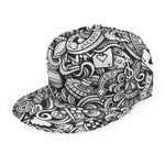 Cartoon Casino Card Pattern Print Snapback Cap