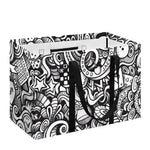 Cartoon Casino Card Pattern Print Utility Tote Bag