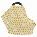Cartoon Cheese Pattern Print Baby Seat Cover