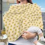 Cartoon Cheese Pattern Print Baby Seat Cover