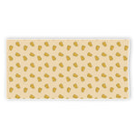 Cartoon Cheese Pattern Print Beach Towel