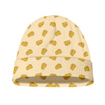 Cartoon Cheese Pattern Print Beanie