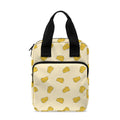 Cartoon Cheese Pattern Print Bible Tote Bag