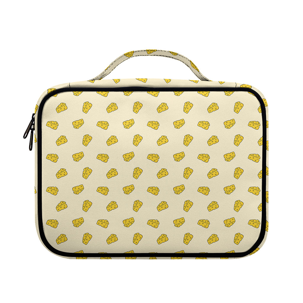 Cartoon Cheese Pattern Print Briefcase Bible Bag