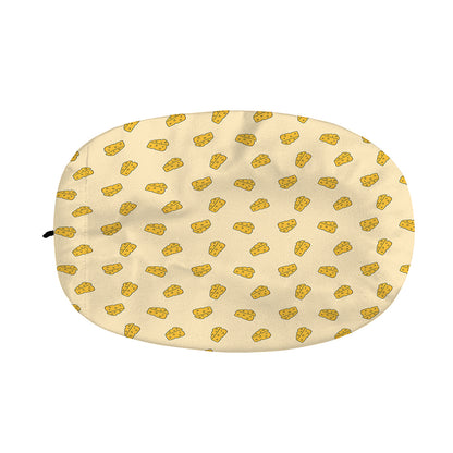 Cartoon Cheese Pattern Print Car Side Mirror Covers