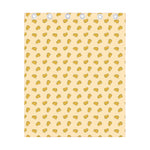 Cartoon Cheese Pattern Print Curtain