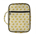 Cartoon Cheese Pattern Print Front Pocket Bible Bag