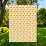 Cartoon Cheese Pattern Print Garden Flag