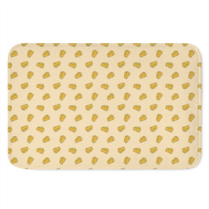 Cartoon Cheese Pattern Print Indoor Door Mat