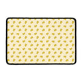 Cartoon Cheese Pattern Print Kitchen Mat