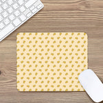 Cartoon Cheese Pattern Print Mouse Pad