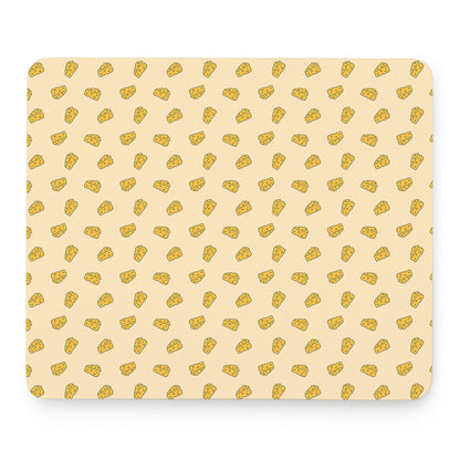 Cartoon Cheese Pattern Print Mouse Pad