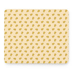 Cartoon Cheese Pattern Print Mouse Pad