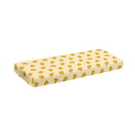 Cartoon Cheese Pattern Print Piano Keyboard Cover