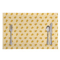 Cartoon Cheese Pattern Print Placemat