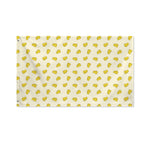 Cartoon Cheese Pattern Print Polyester Flag