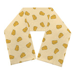 Cartoon Cheese Pattern Print Scarf