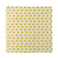 Cartoon Cheese Pattern Print Silk Bandana