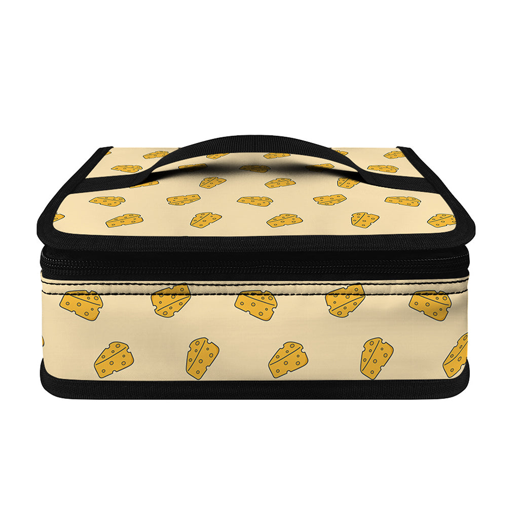 Cartoon Cheese Pattern Print Small Lunch Bag
