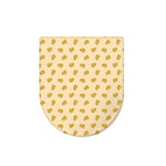 Cartoon Cheese Pattern Print Toilet Lid Cover