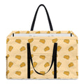 Cartoon Cheese Pattern Print Utility Tote Bag