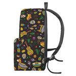 Cartoon Cinco de Mayo Pattern Print Backpack