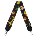 Cartoon Cinco de Mayo Pattern Print Bag Strap