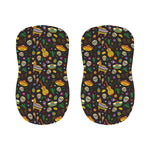 Cartoon Cinco de Mayo Pattern Print Bar Stool Covers