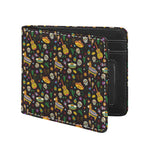 Cartoon Cinco de Mayo Pattern Print Bifold Wallet